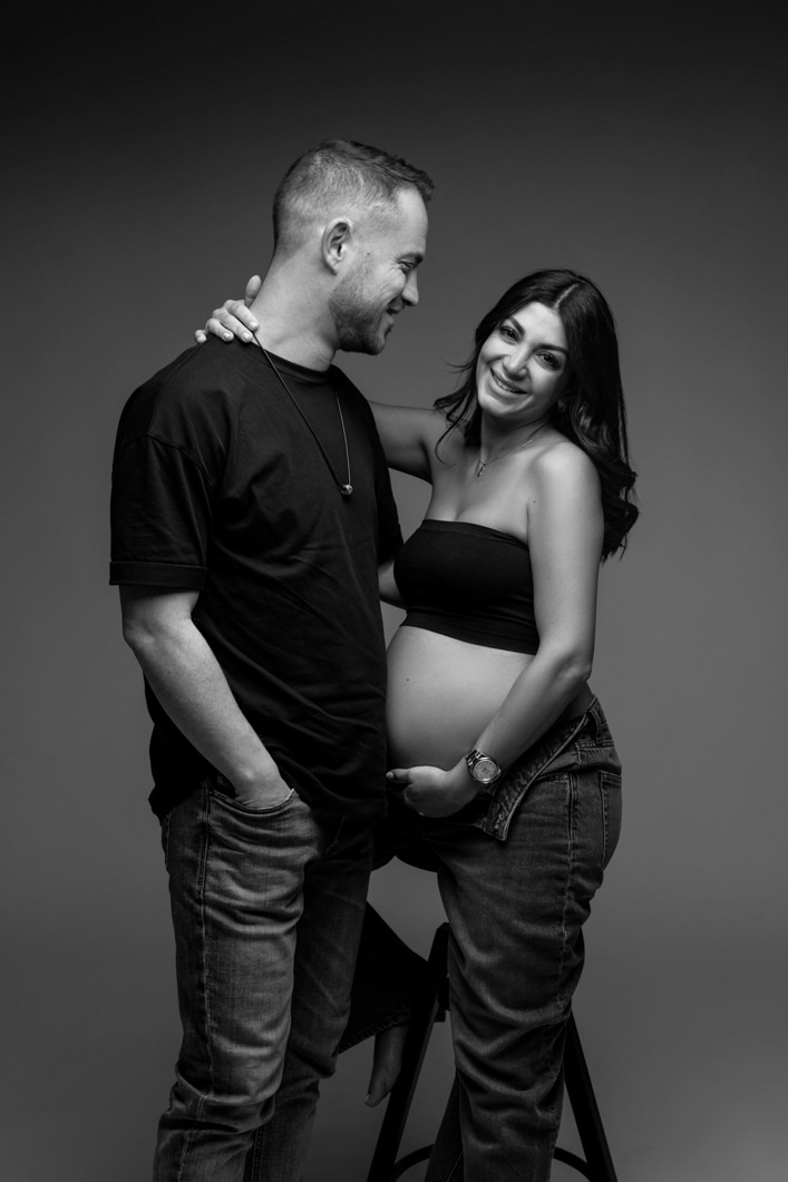 Babybauchshooting mit Partner Duisburg